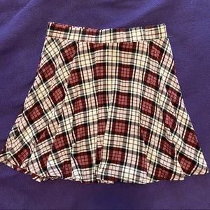 Plaid skirt